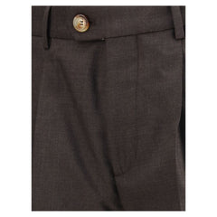 Brunello Cucinelli Pantalones de lana virgen