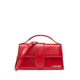 Bolso de hombro de piel roja Jacquemus