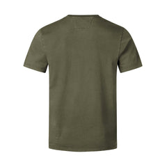 Camiseta de algodón verde de CP Company