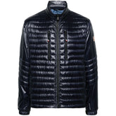 Chaqueta de poliamida azul Moncler
