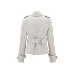 Chaqueta de algodón Burberry