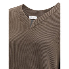 Brunello Cucinelli Jersey con cuello de pico