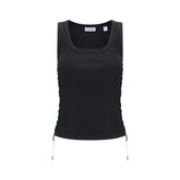 Camiseta sin mangas con ribete de cuadros Burberry Archive