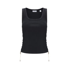 Camiseta sin mangas con ribete de cuadros Burberry Archive