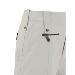 Pantalones capri de algodón Burberry
