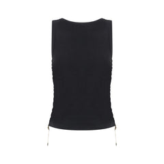 Camiseta sin mangas con ribete de cuadros Burberry Archive