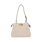 Bolso de hombro de piel Fendi Peekaboo