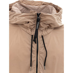 Chaqueta de poliamida beige de estilo urbano elevado de CP Company