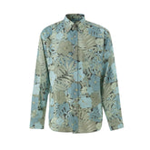 Camisa de lyocell azul de Tom Ford