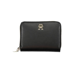 Cartera Tommy Hilfiger de polietileno negra para mujer