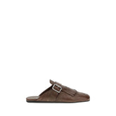 Mulas de cuero Prada