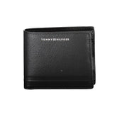 Cartera de cuero negra para hombre de Tommy Hilfiger