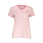 Camiseta de algodón rosa de Levi's para mujer