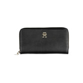 Cartera Tommy Hilfiger de polietileno negra para mujer