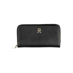 Cartera Tommy Hilfiger de polietileno negra para mujer