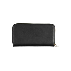 Cartera Tommy Hilfiger de polietileno negra para mujer