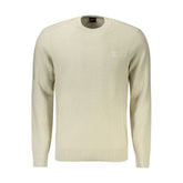 Hugo Boss Beige Cotton Men Sweater