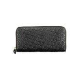 Cartera de cuero negra Ralph Lauren