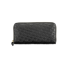 Cartera de cuero negra Ralph Lauren