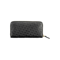 Cartera de cuero negra Ralph Lauren