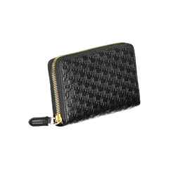 Cartera de cuero negra Ralph Lauren