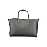 Tommy Hilfiger Black Polyester Women Handbag
