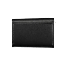 Cartera Tommy Hilfiger de polietileno negra para mujer