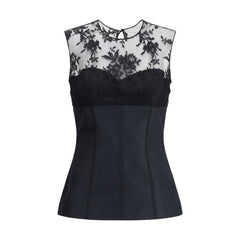 Top de encaje de Alexander McQueen