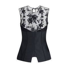 Top de encaje de Alexander McQueen
