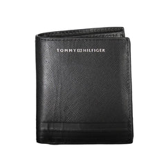 Cartera de cuero negra para hombre de Tommy Hilfiger