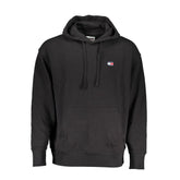 Sudadera elegante de algodón con capucha y logotipo de Tommy Hilfiger
