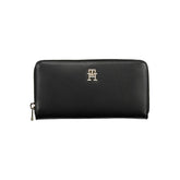 Cartera Tommy Hilfiger de polietileno negra para mujer
