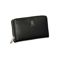 Cartera Tommy Hilfiger de polietileno negra para mujer