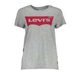 Camiseta unisex de algodón gris de Levi's