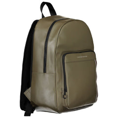 Mochila Tommy Hilfiger de polietileno verde para hombre
