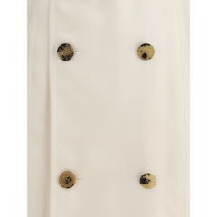 Vestido estilo gabardina con cinturón de Burberry