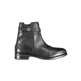 Botas de piel negras para mujer de Tommy Hilfiger