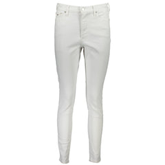 Tommy Hilfiger White Cotton Women Jeans