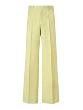 Pantalones de poliéster amarillo lima Gucci