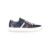 Zapatillas Tommy Hilfiger de cuero azul para hombre