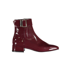 Bota sintética morada para mujer de Tommy Hilfiger