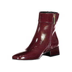 Bota sintética morada para mujer de Tommy Hilfiger
