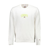 Sudadera unisex de algodón blanca de Tommy Hilfiger