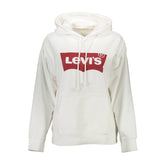 Sudadera unisex de algodón blanca de Levi's