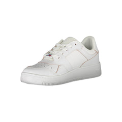 Zapatillas Tommy Hilfiger de piel blanca para mujer