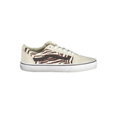 Zapatillas Vans de piel beige para mujer