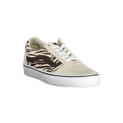 Zapatillas Vans de piel beige para mujer