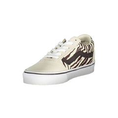 Zapatillas Vans de piel beige para mujer