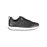 Zapatillas Tommy Hilfiger de piel negra para mujer