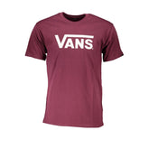 Camiseta de algodón morada de Vans
